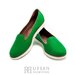 Pantofi casual din piele naturala - 024-B54 verde